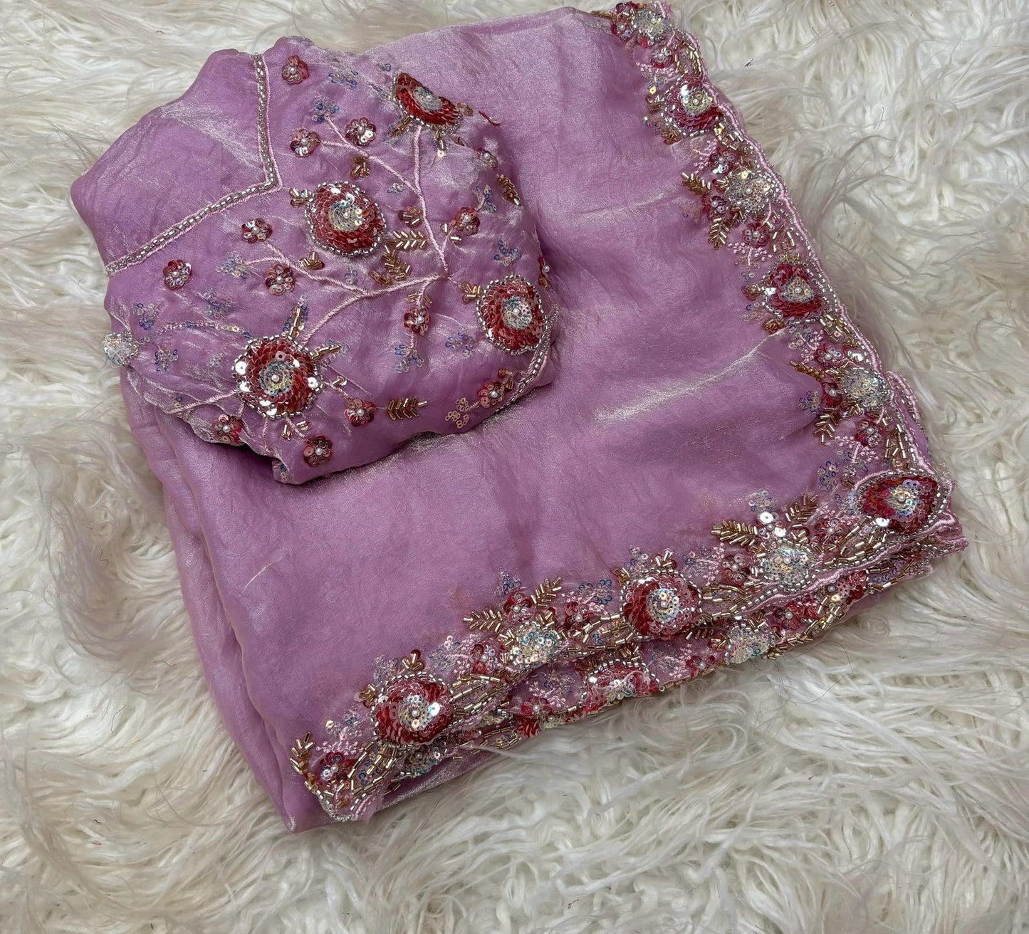 Space Silk Saree