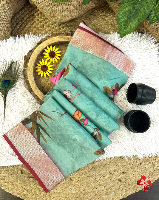Tussar Silk Saree