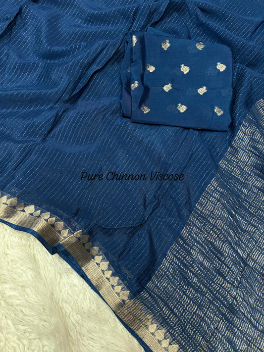 Zari Chinnon Saree