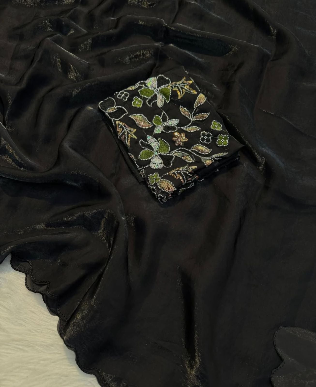 Space Silk Saree