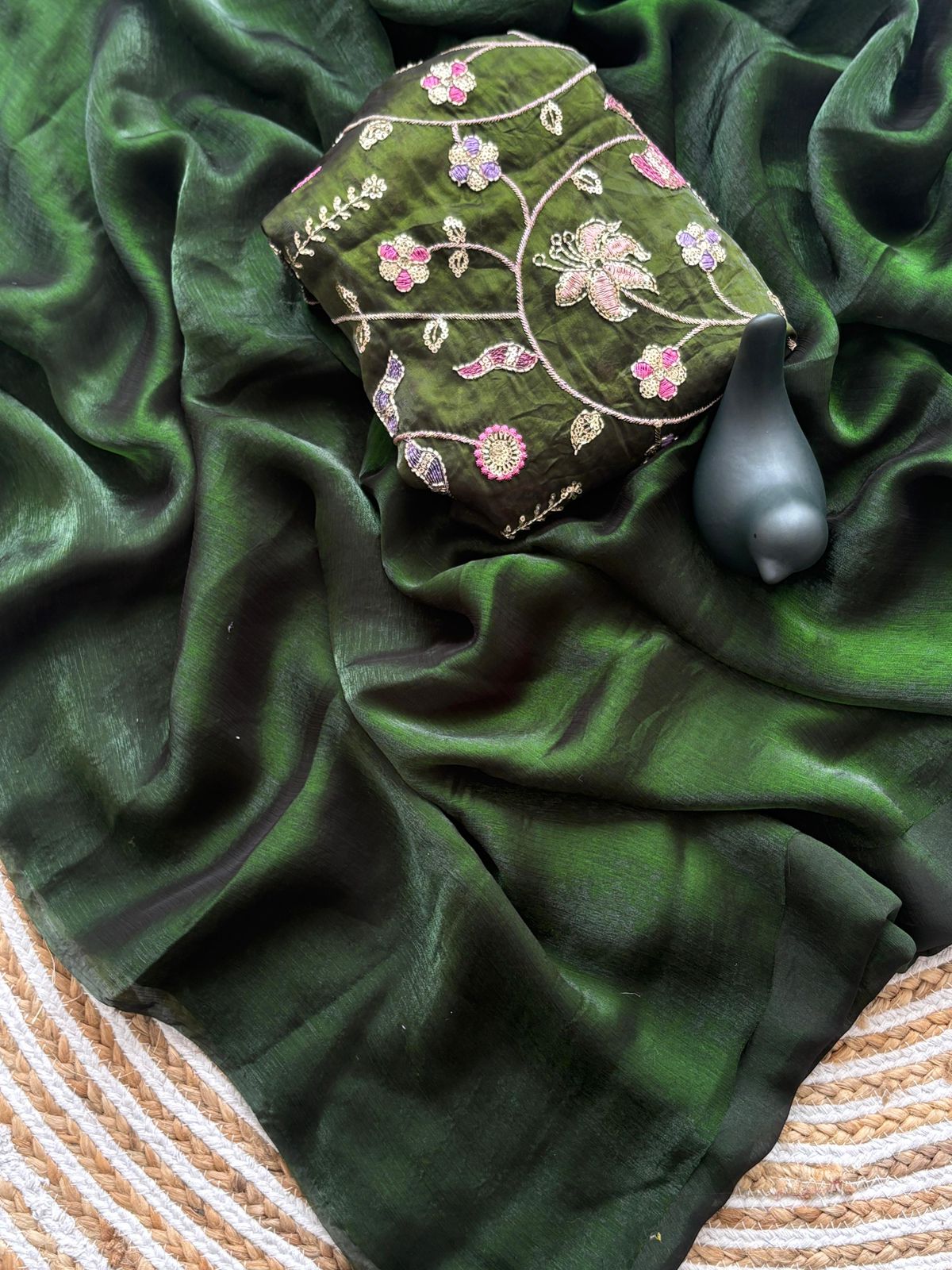 Fendy Satin Silk Saree