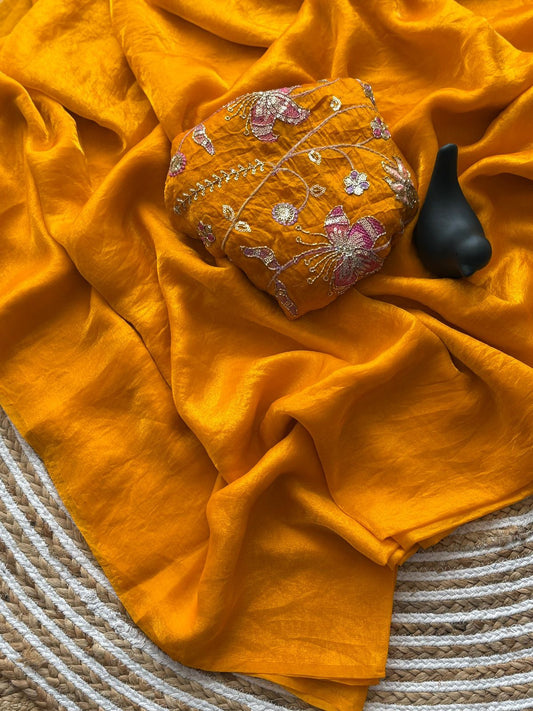 Fendy Satin Silk Saree