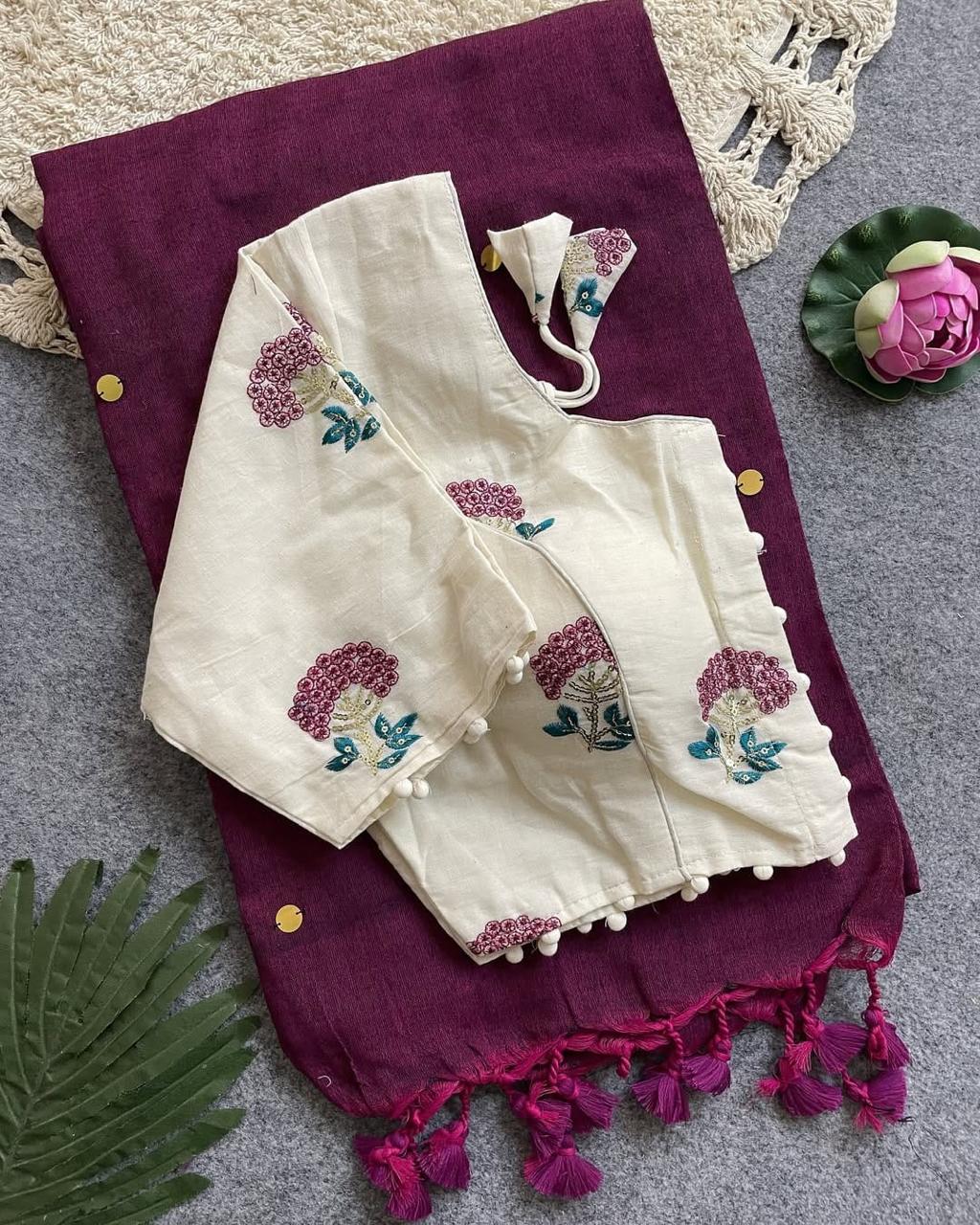 Khadi Cotton Saree