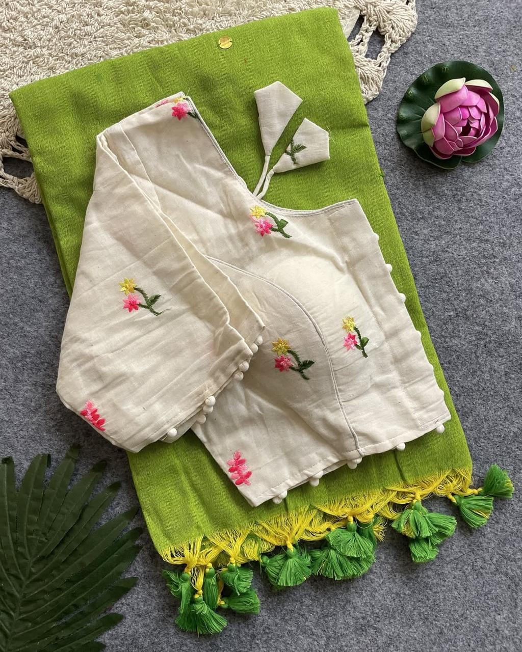 Khadi Cotton Saree