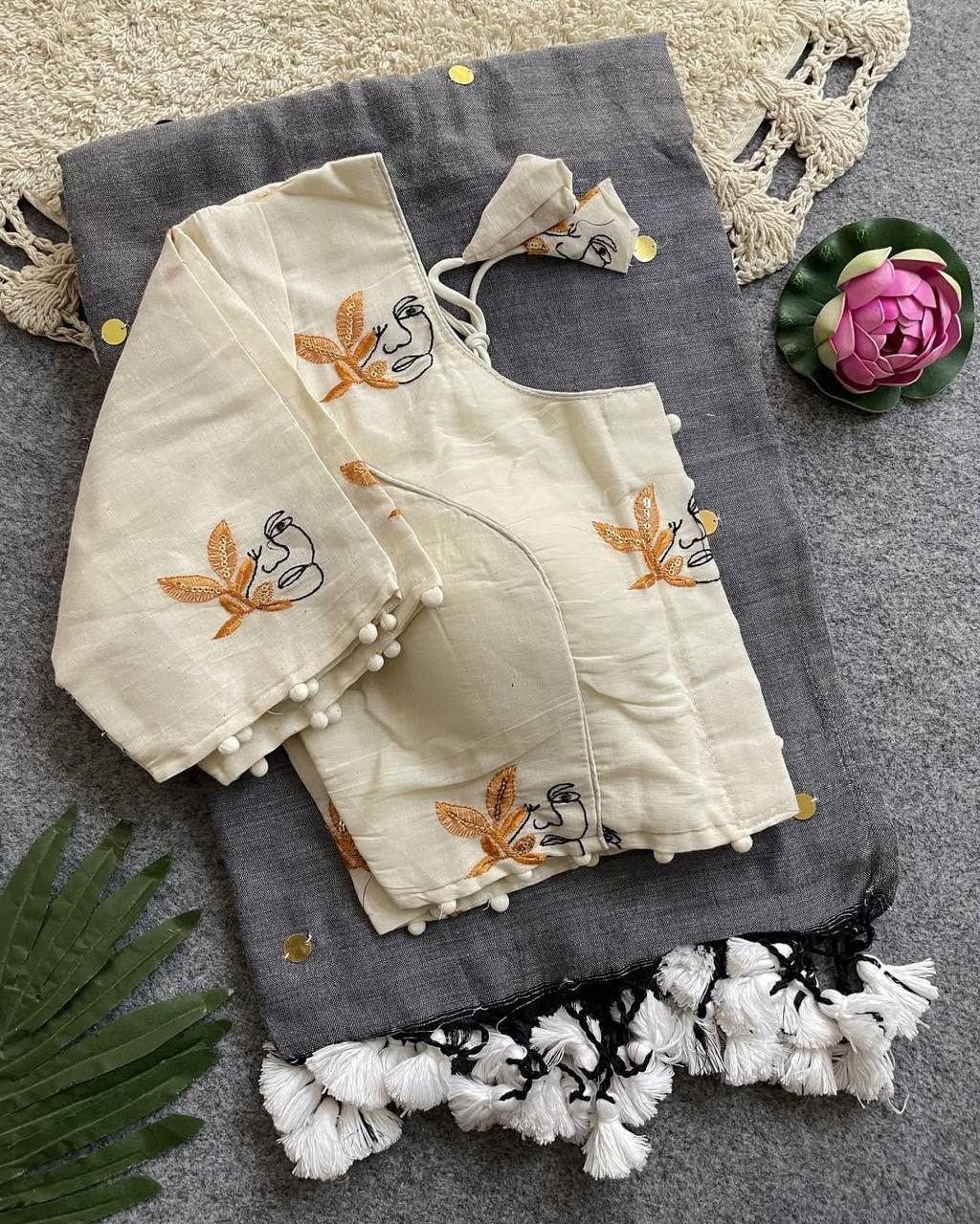 Khadi Cotton Saree