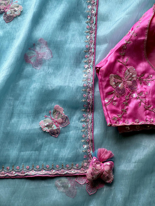 Organza Saree
