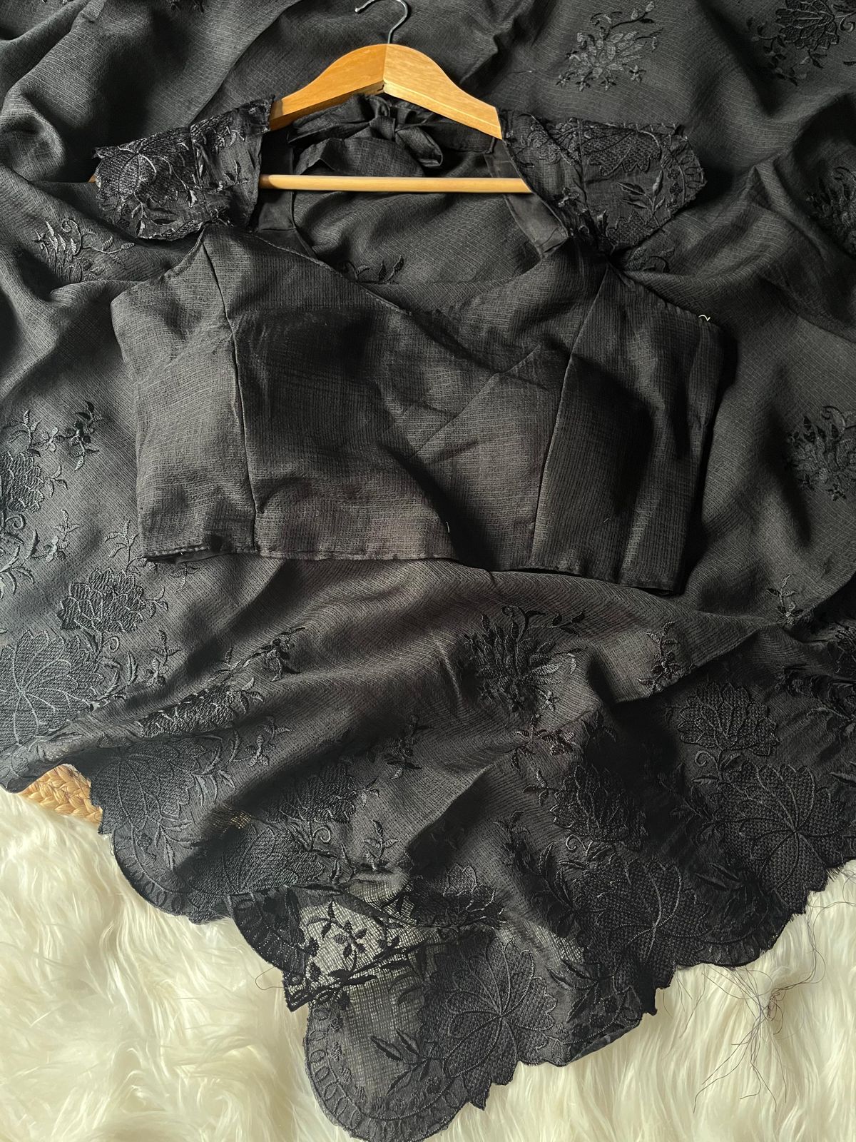 Kota Embroidery Saree