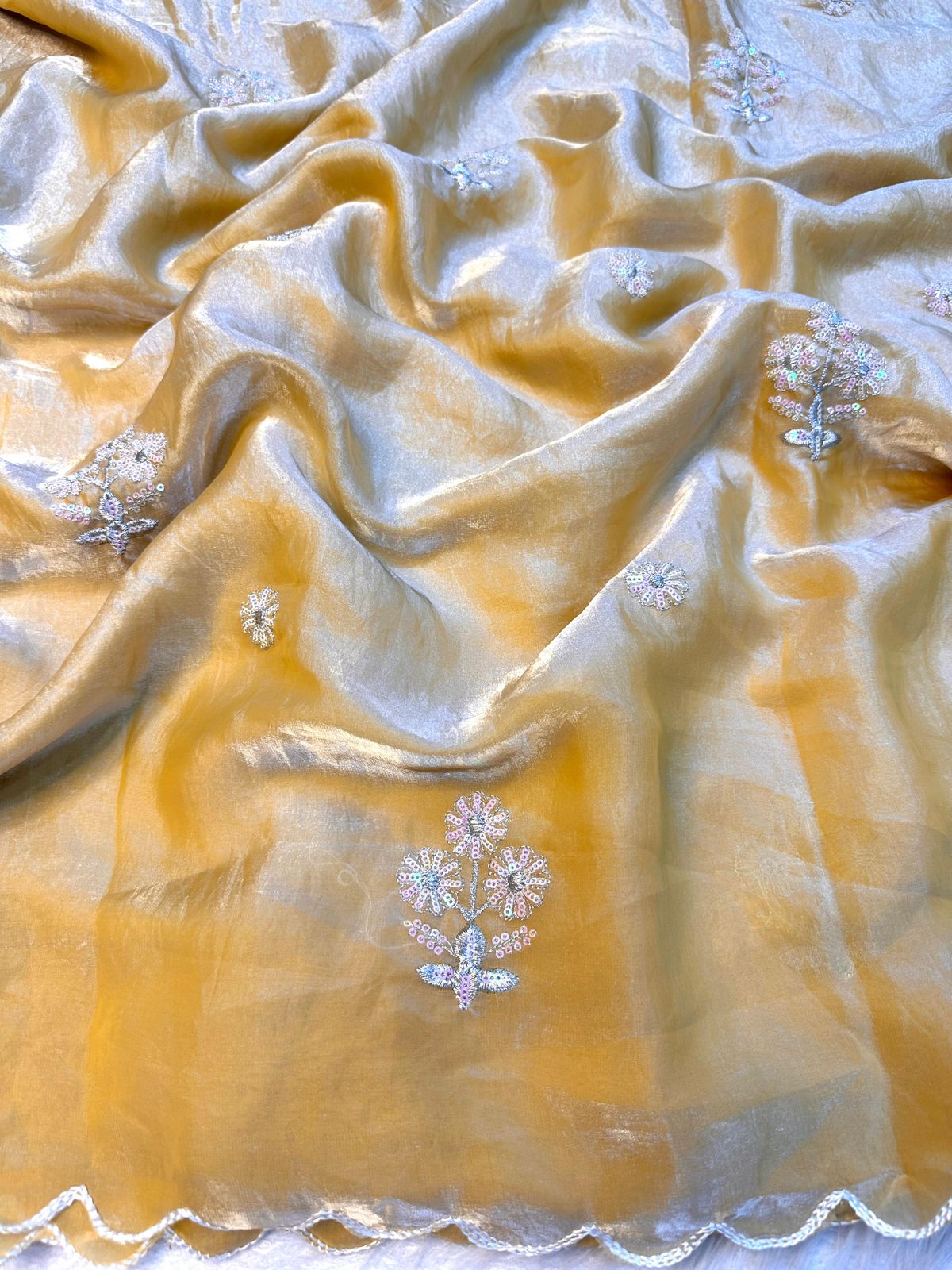 Space Silk Saree