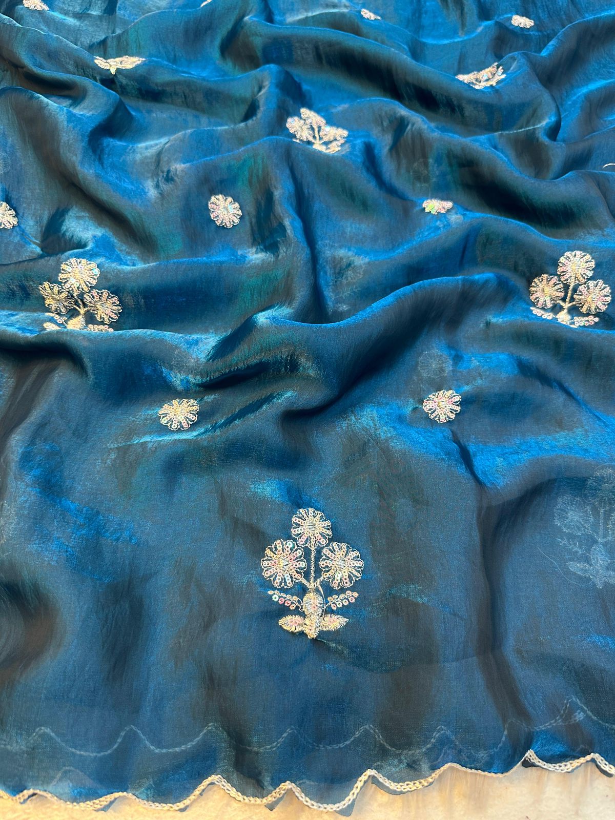 Space Silk Saree