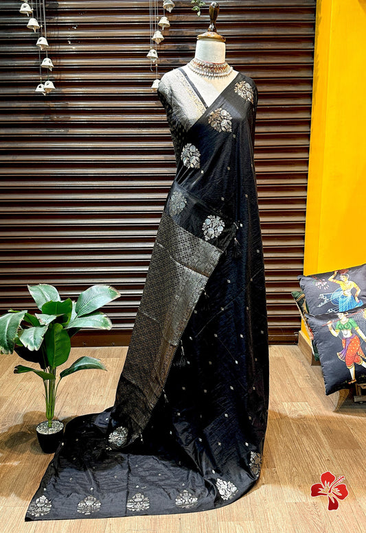 Moonga Silk Saree