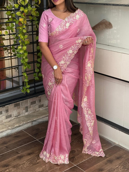 Crystal Crush Saree