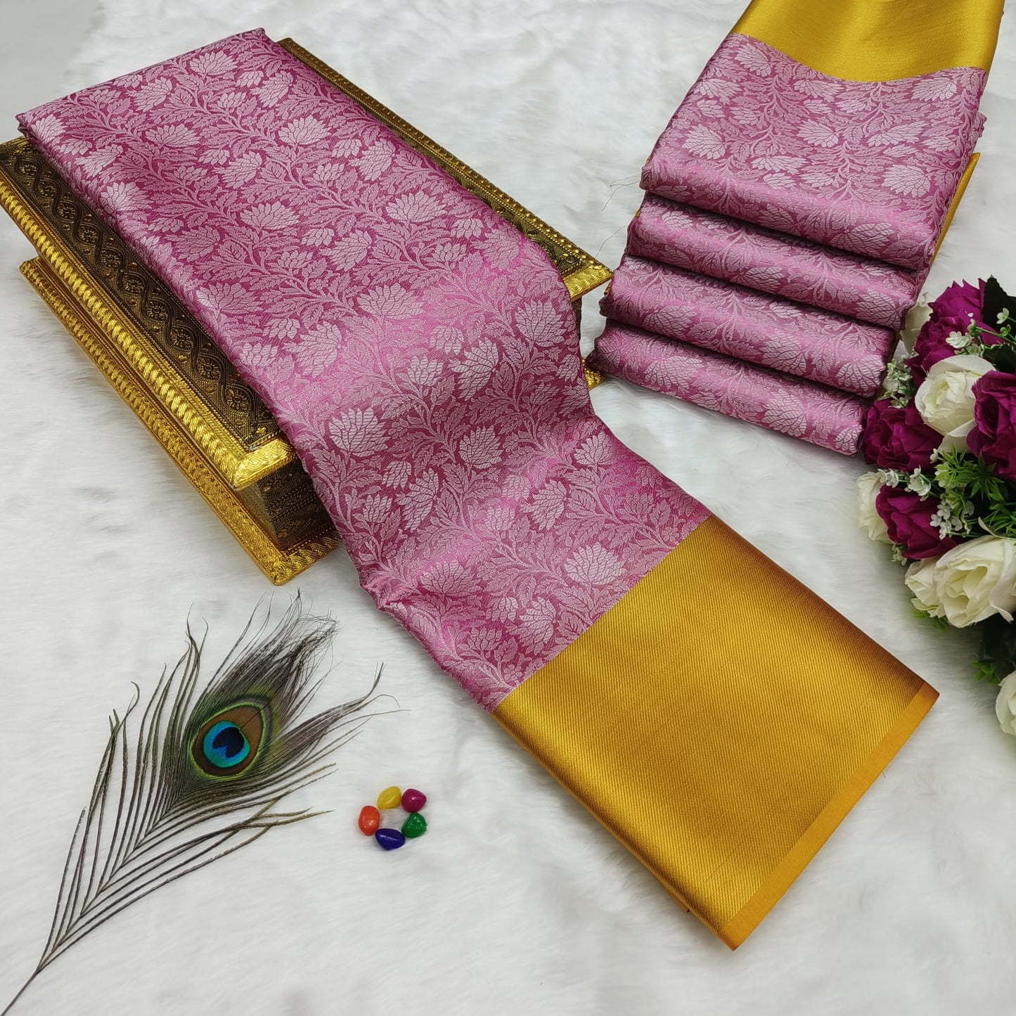 Kanchipuram Tissue Saree