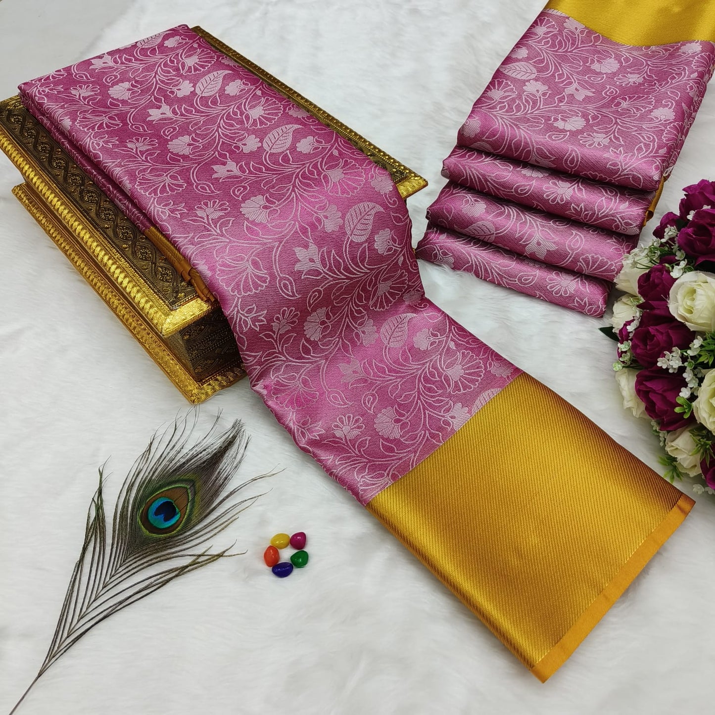 Kanchipuram Tissue Saree
