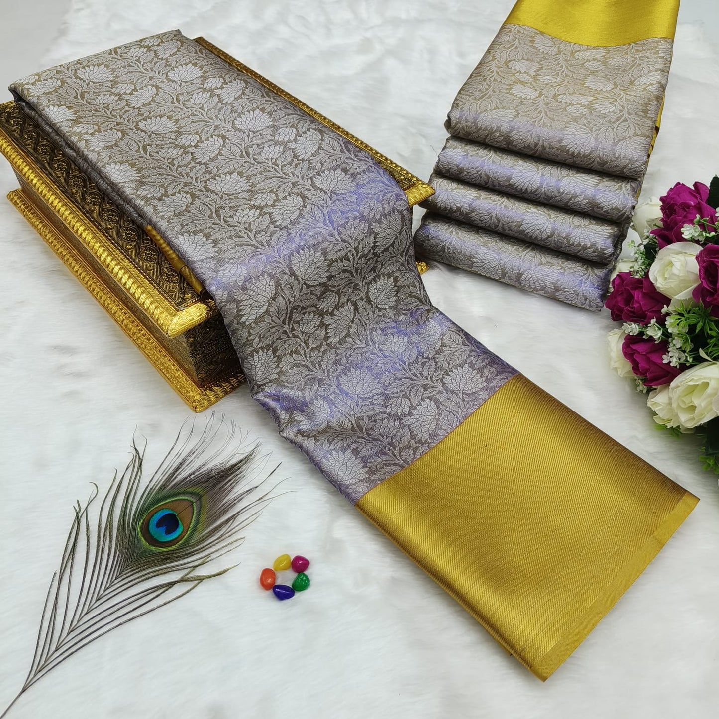 Kanchipuram Tissue Saree