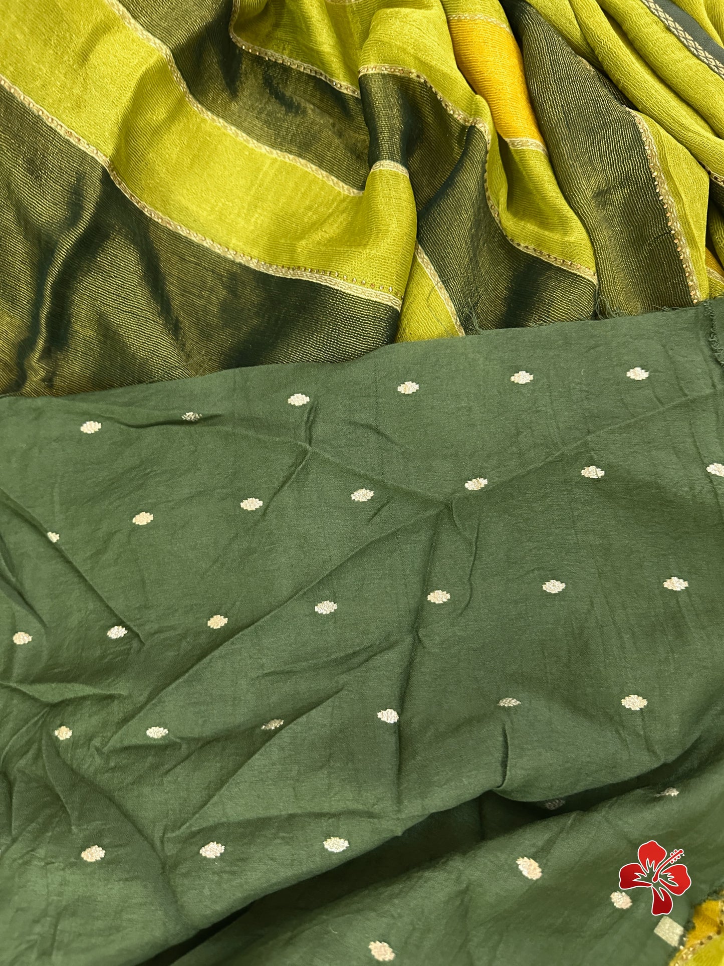 Lurex Chiffon Saree