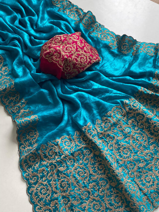Fendi Chiffon Saree