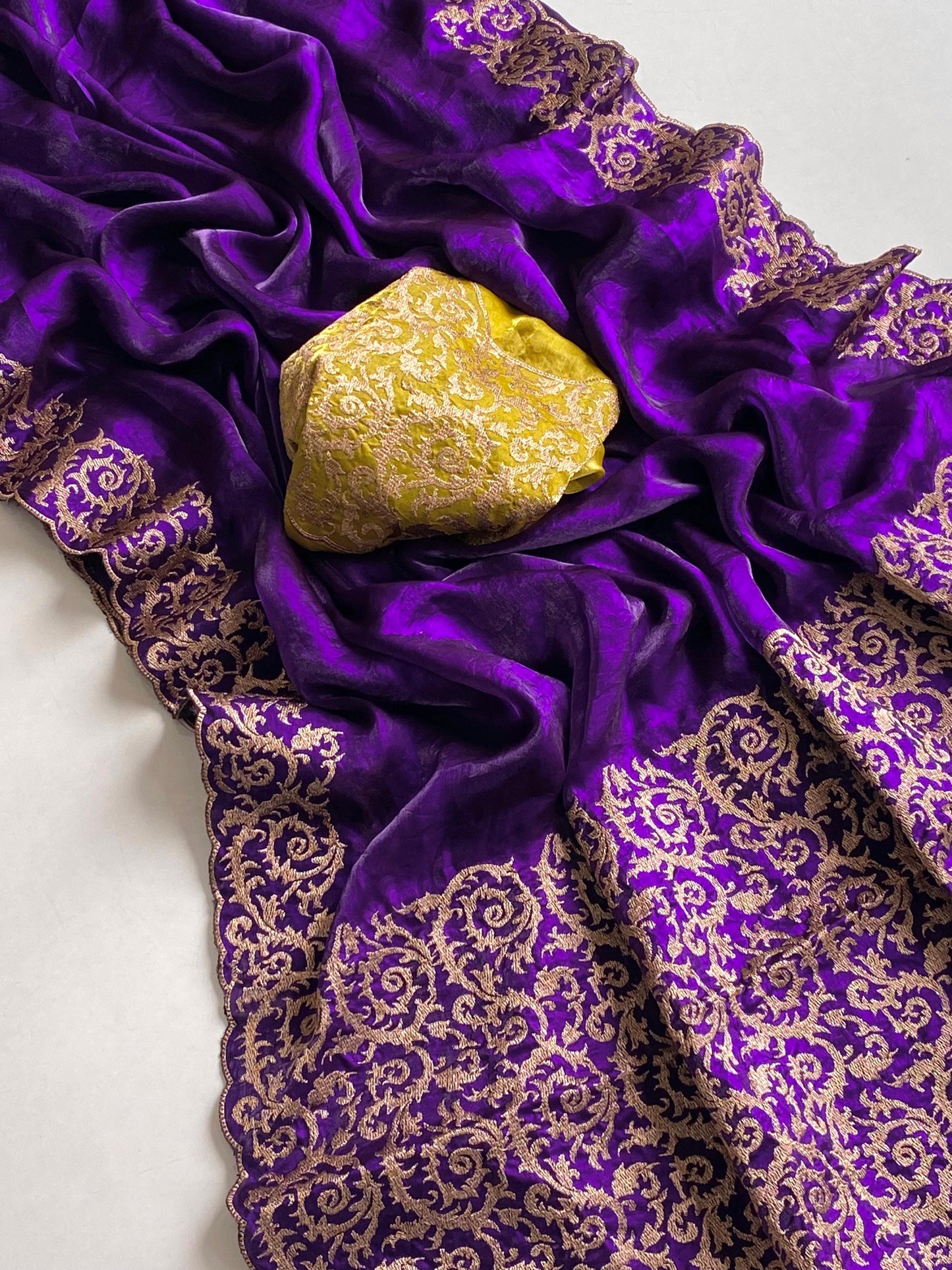 Fendi Chiffon Saree