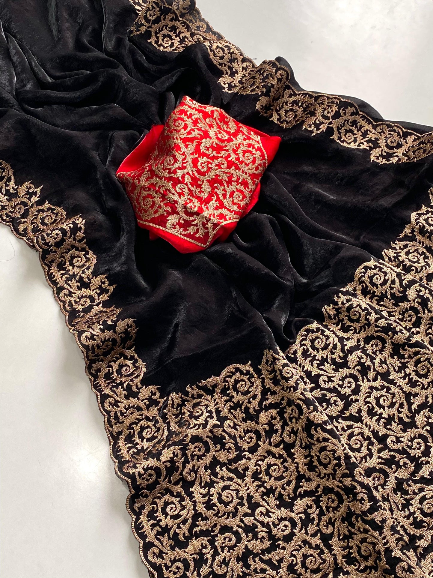 Fendi Chiffon Saree