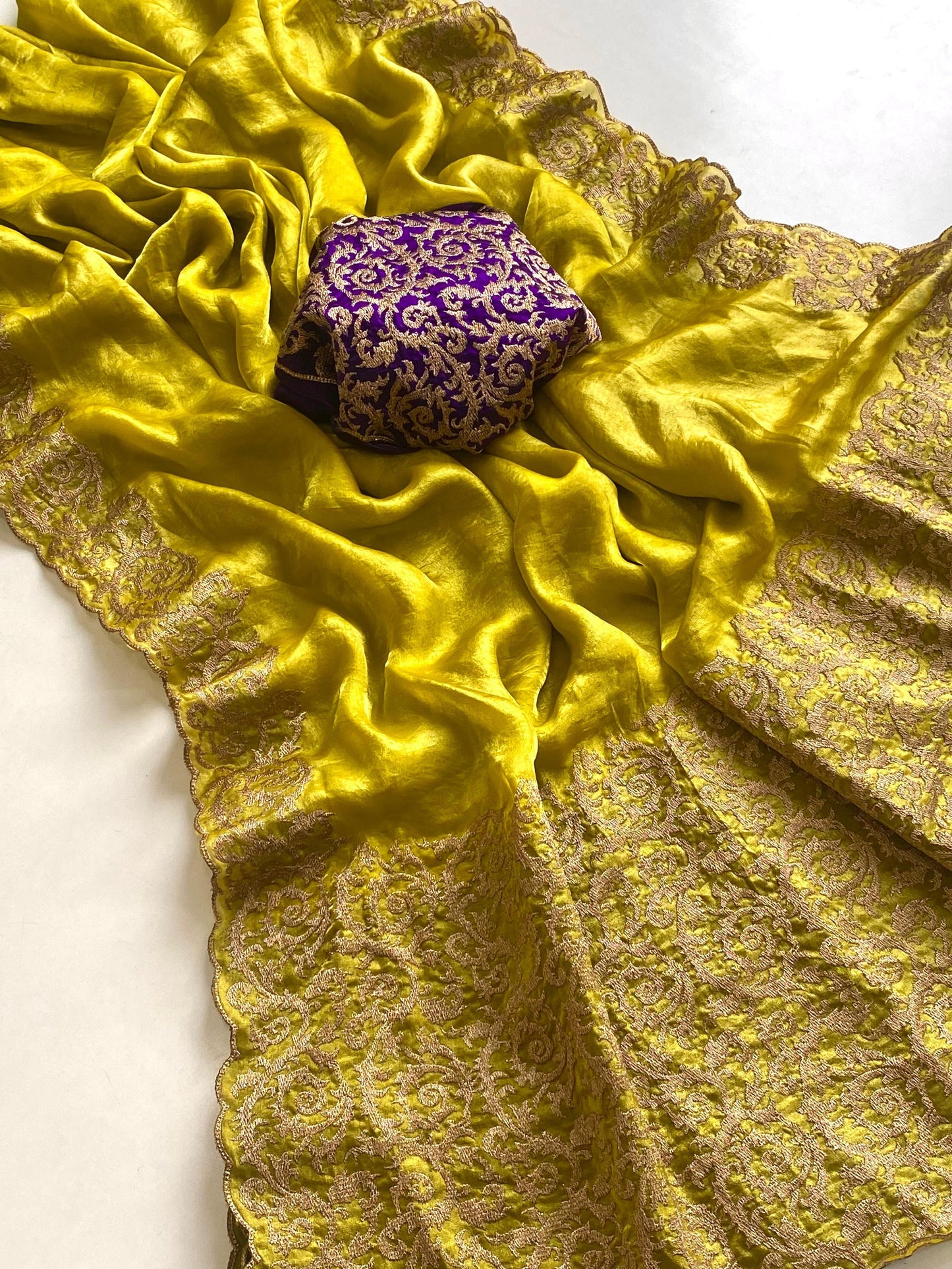 Fendi Chiffon Saree