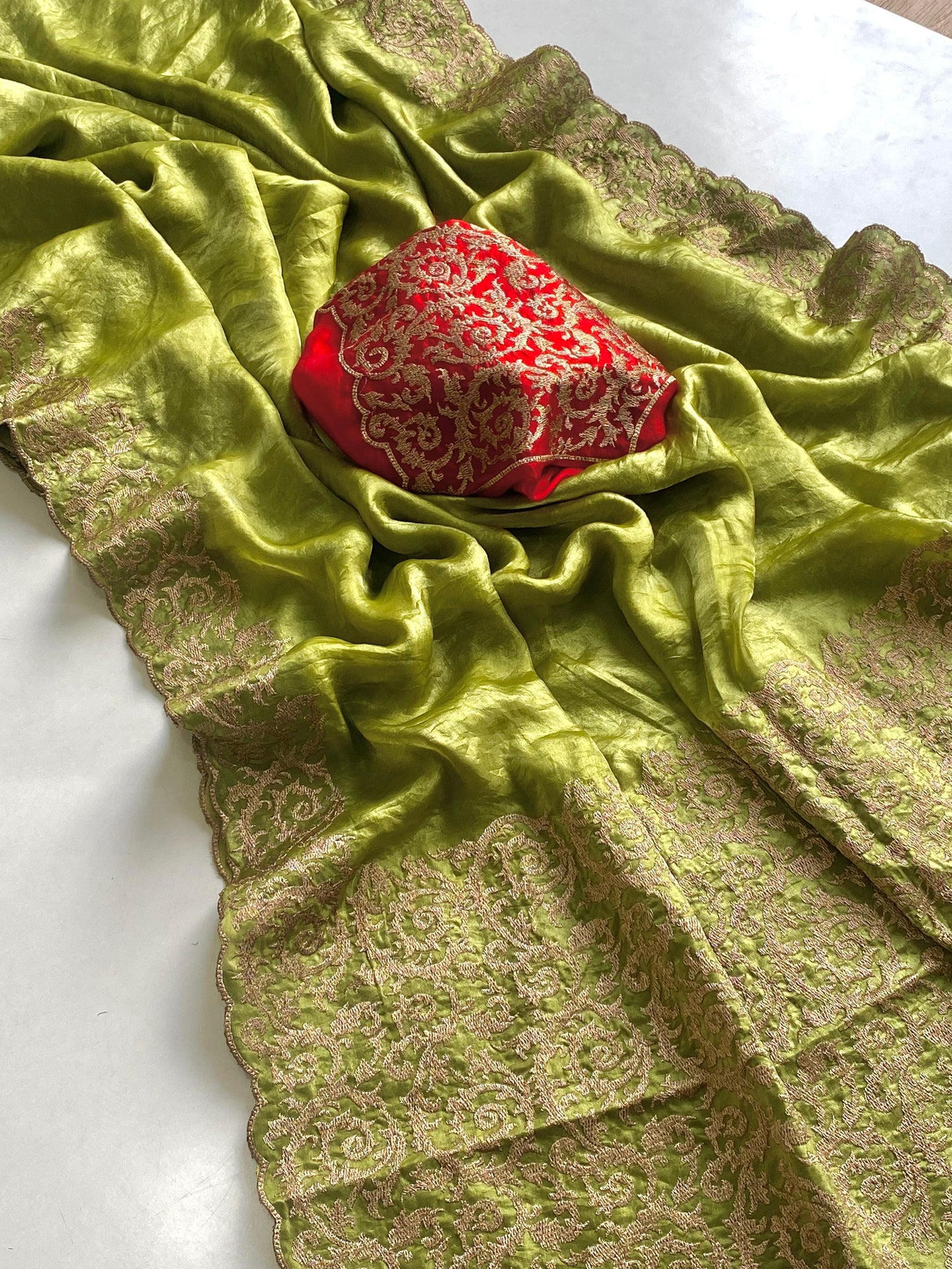 Fendi Chiffon Saree