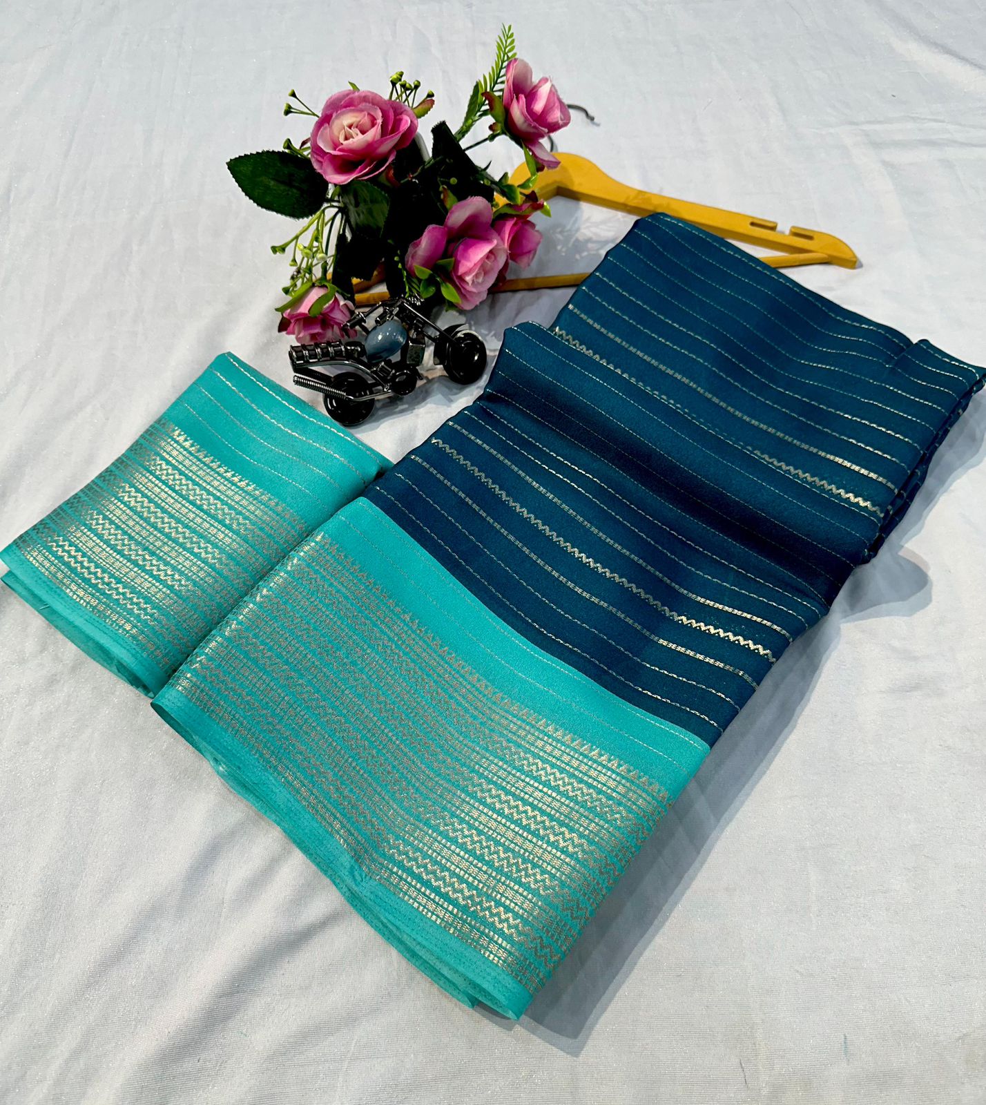 Mysore Crepe Saree