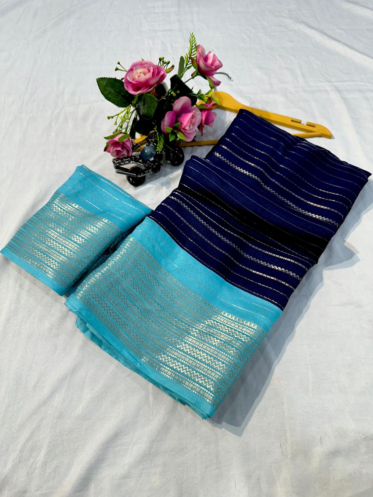 Mysore Crepe Saree