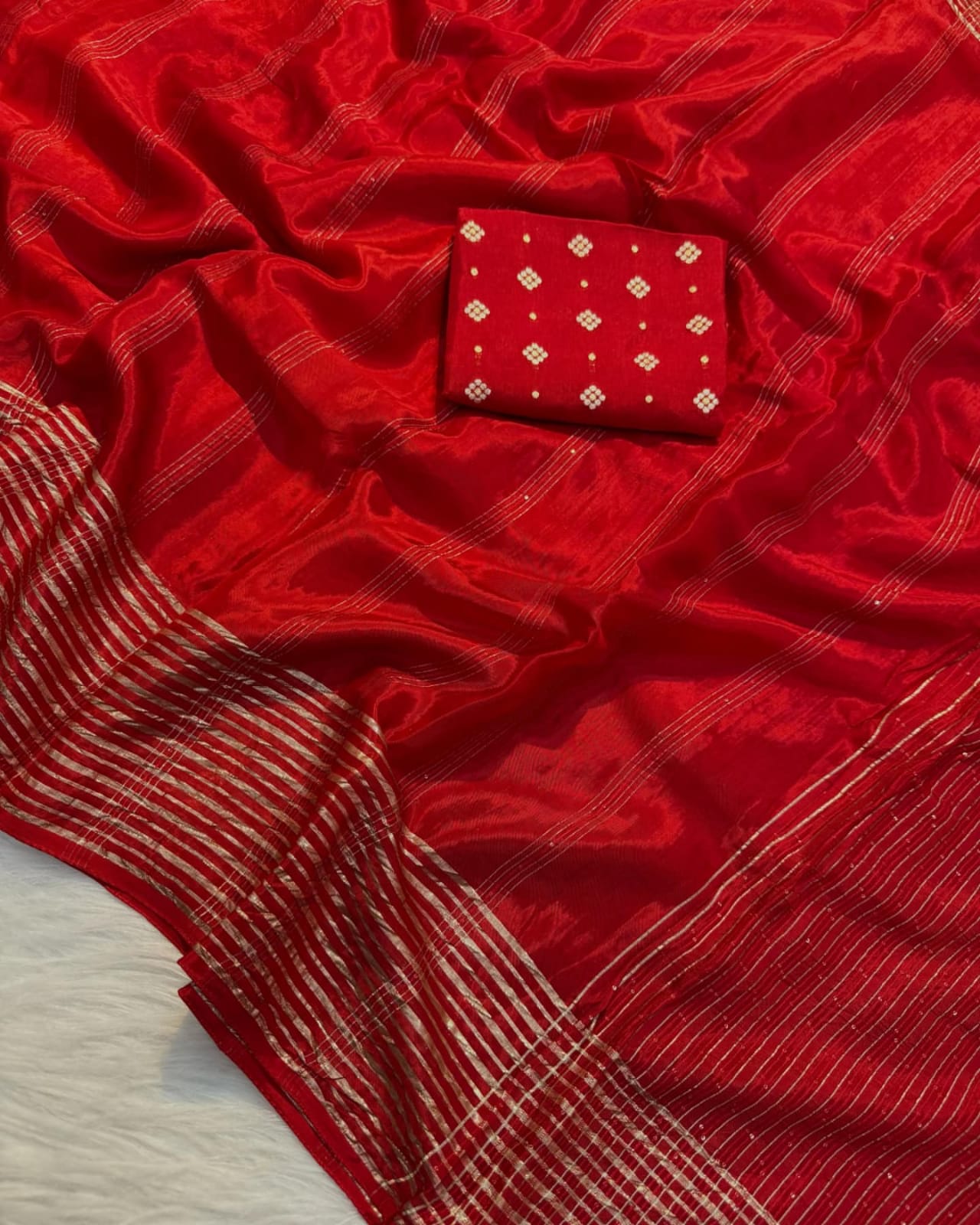 Chinnon Jacquard Saree