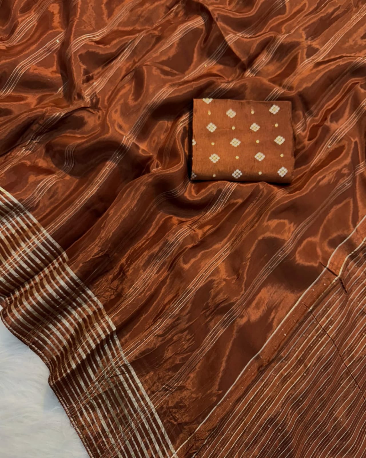 Chinnon Jacquard Saree