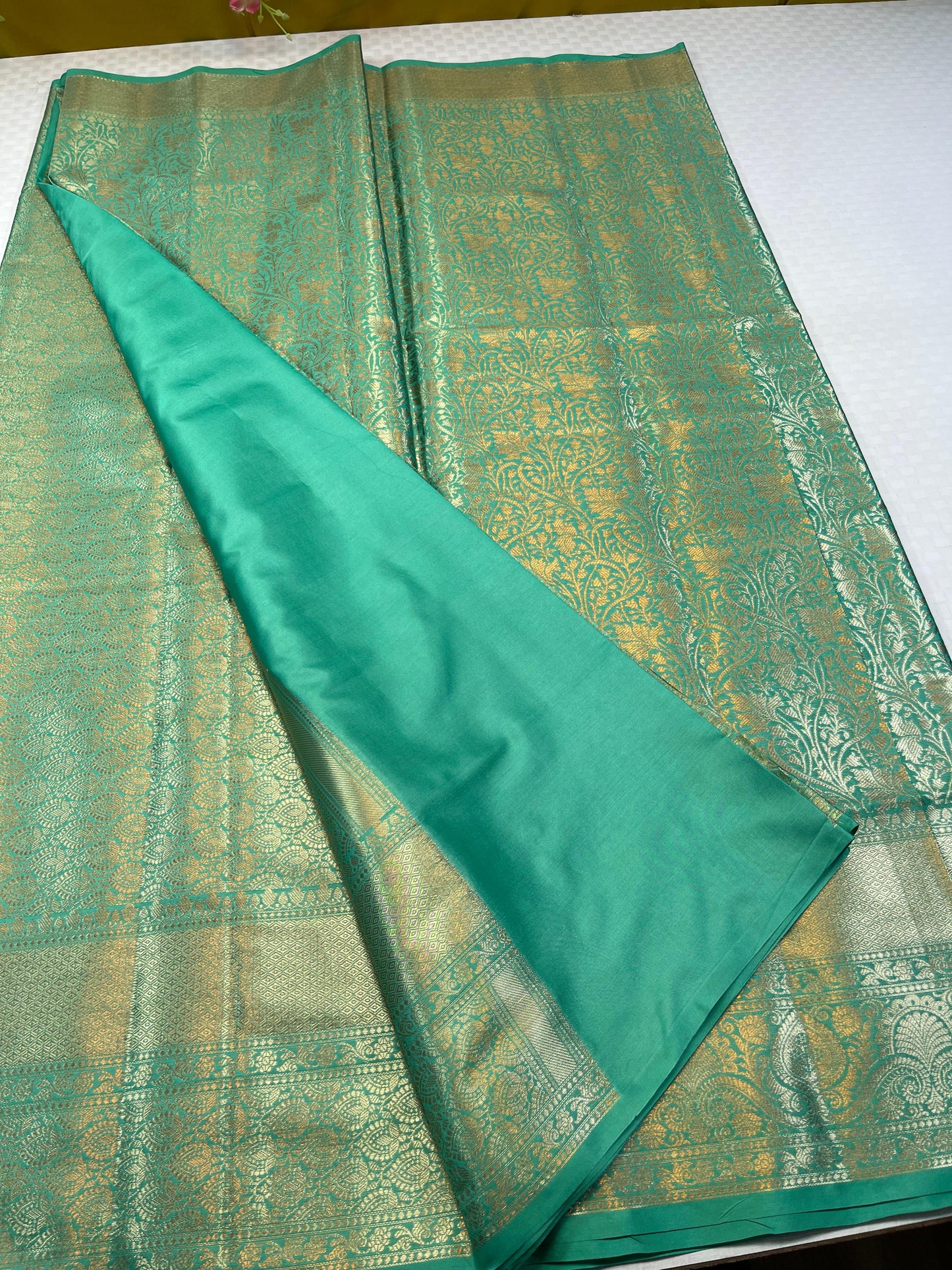 Semi Kanchi Silk Saree
