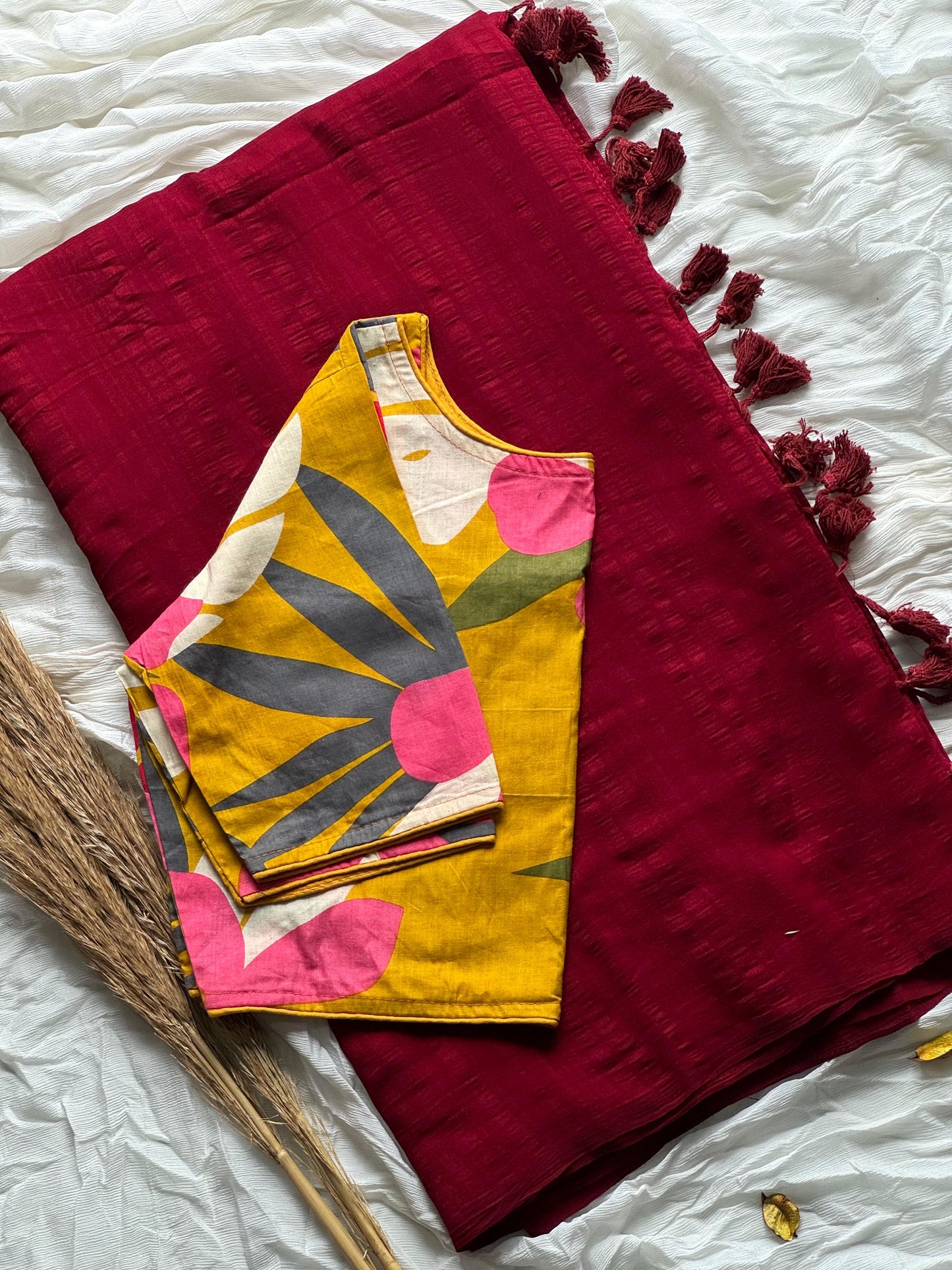 Mul Cotton Saree