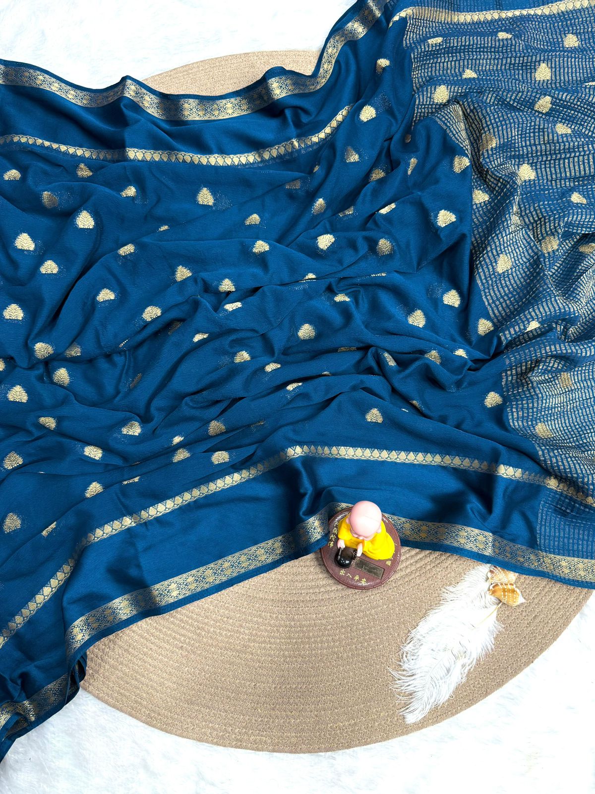 Chinon Silk Saree