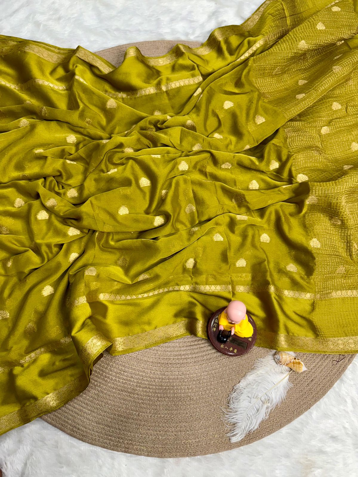 Chinon Silk Saree