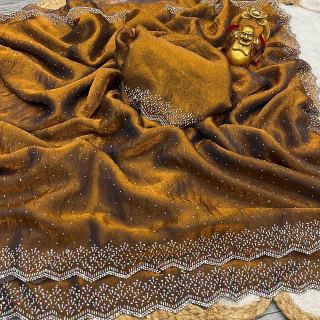 Space Silk Saree