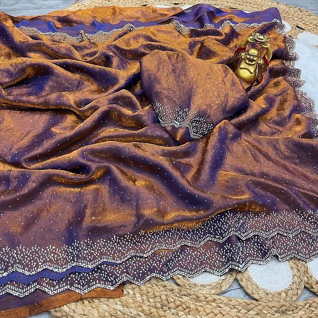 Space Silk Saree