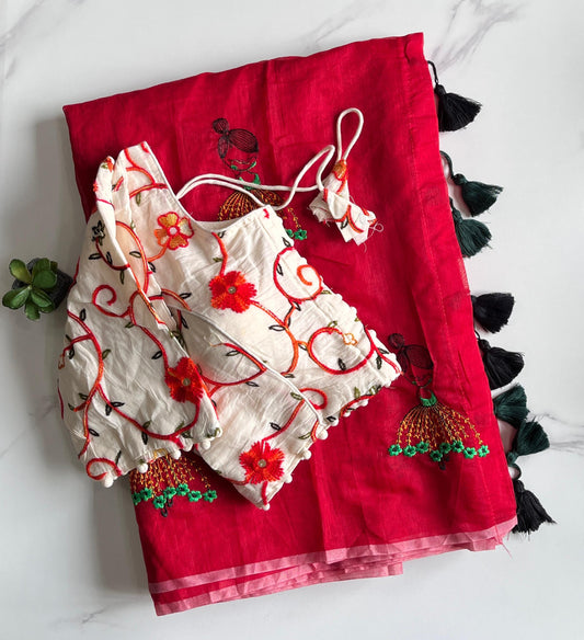 Chanderi Saree