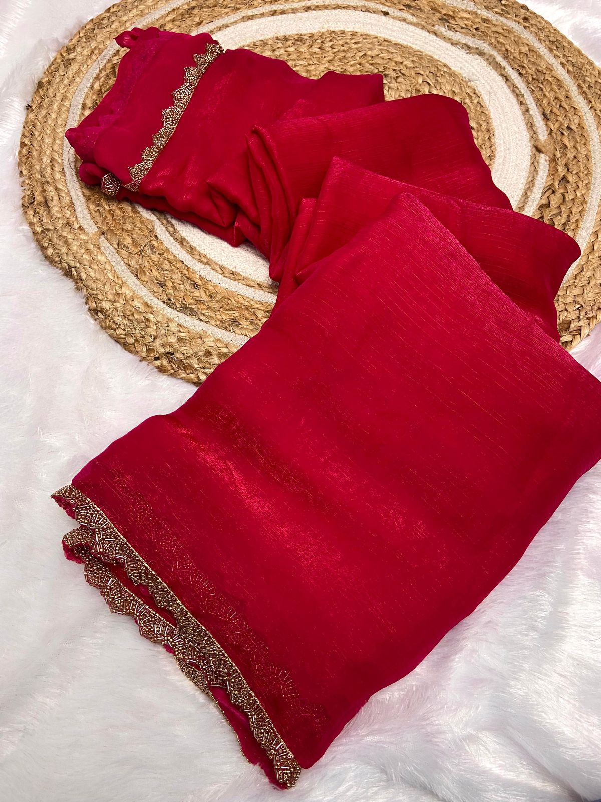 Metallic Soft Silk Saree