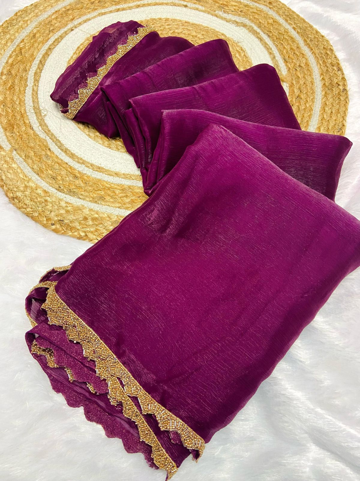 Metallic Soft Silk Saree