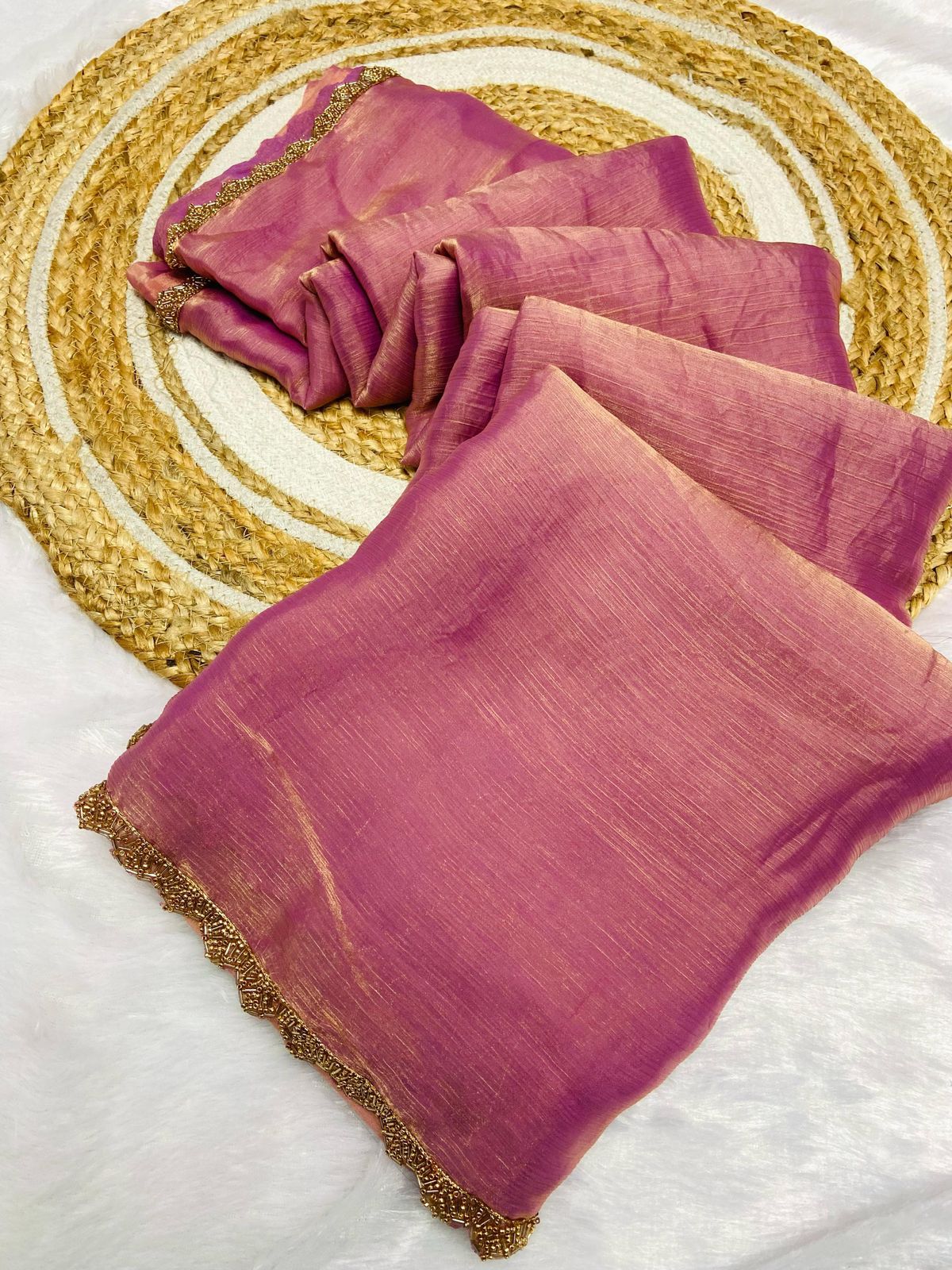 Metallic Soft Silk Saree