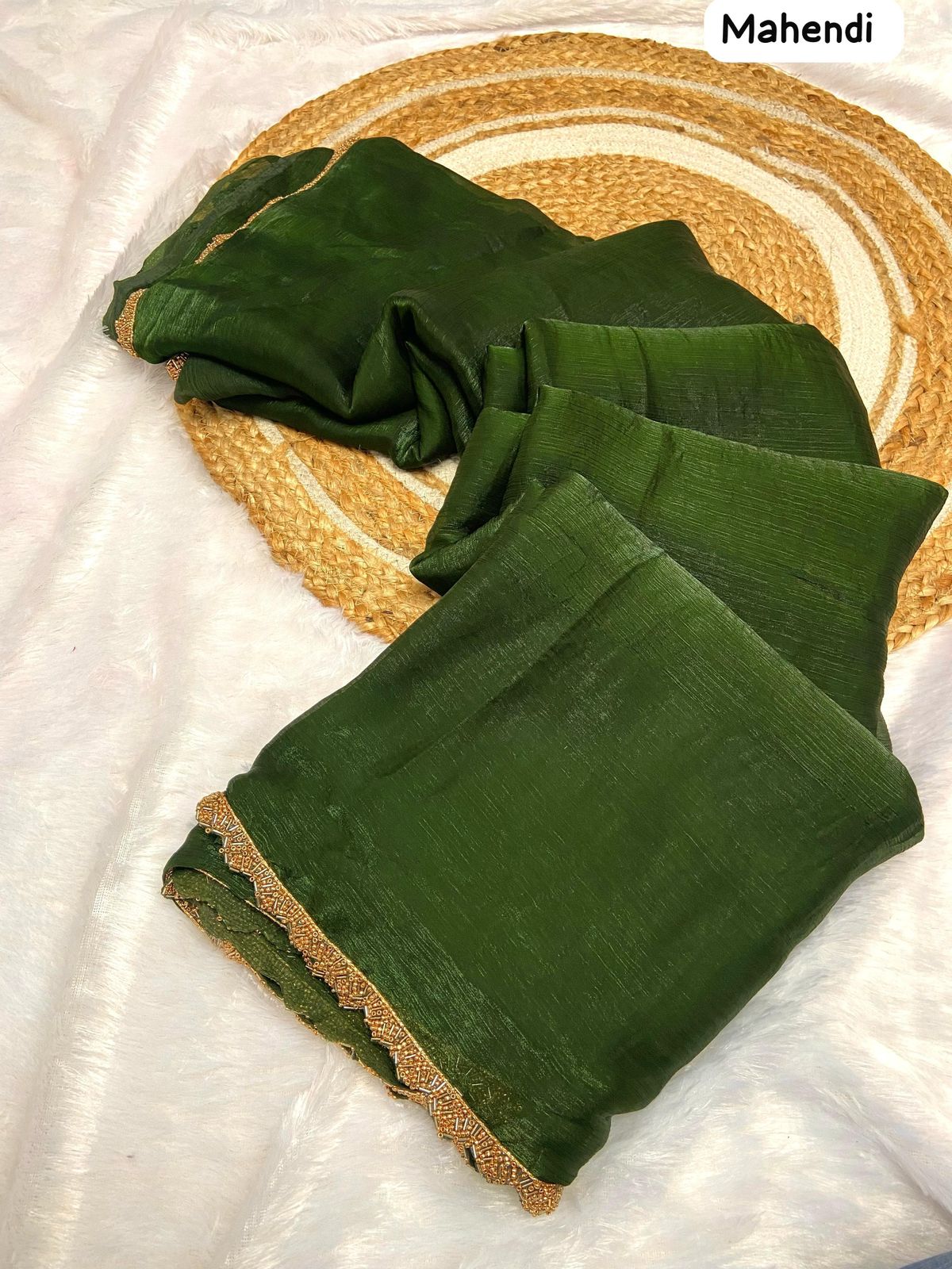 Metallic Soft Silk Saree