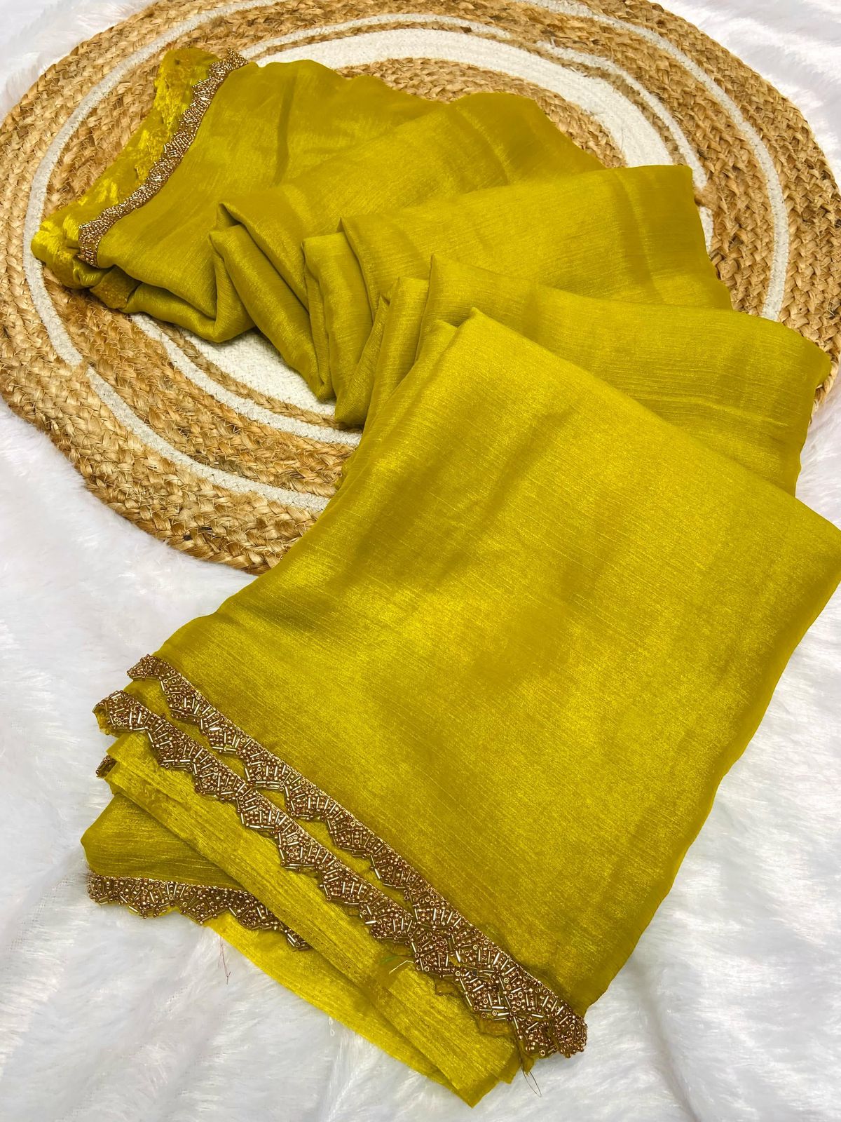 Metallic Soft Silk Saree