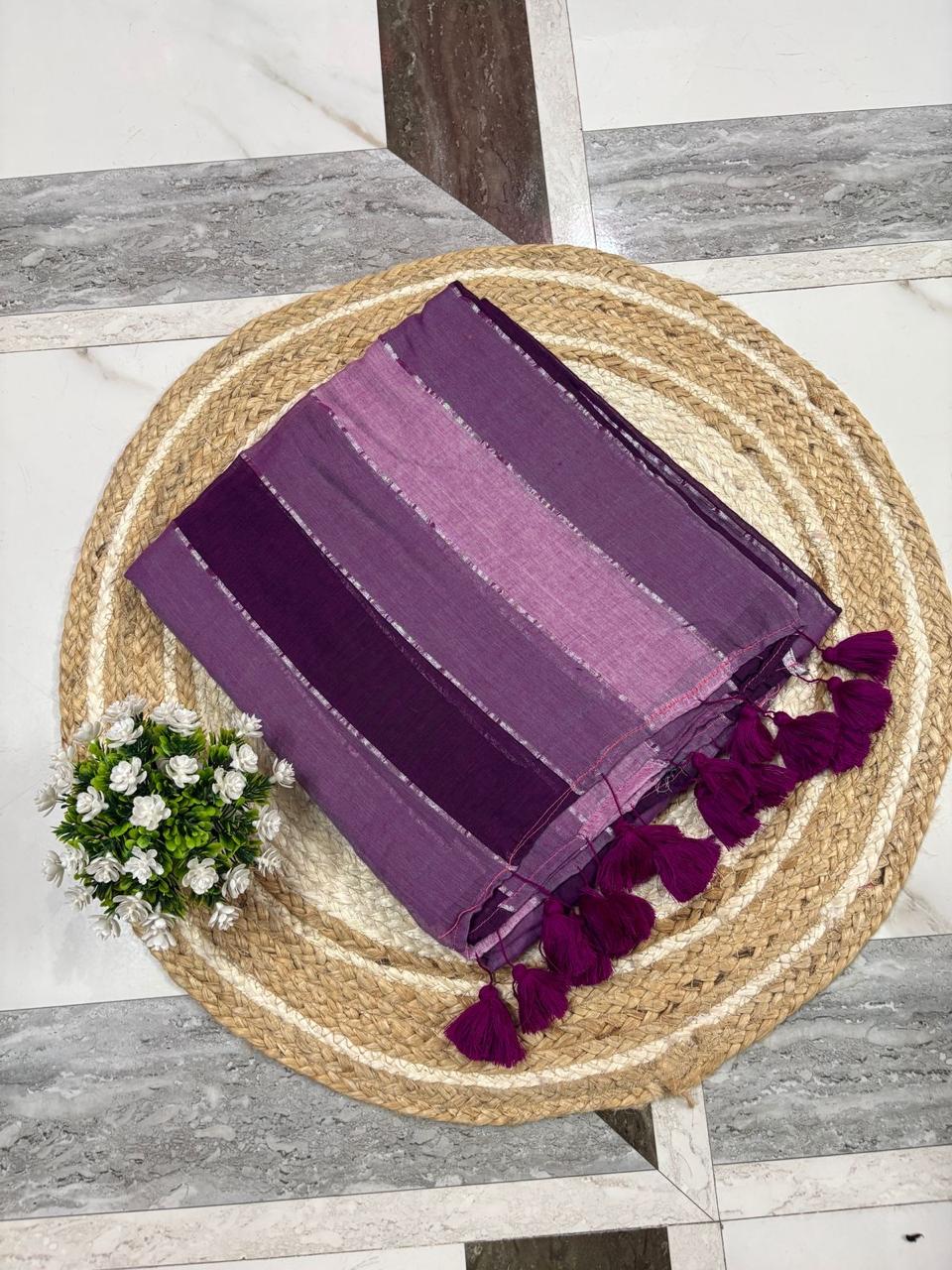 Mul Mul Cotton Saree
