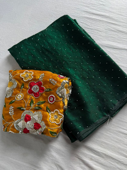 Original Space Silk Saree