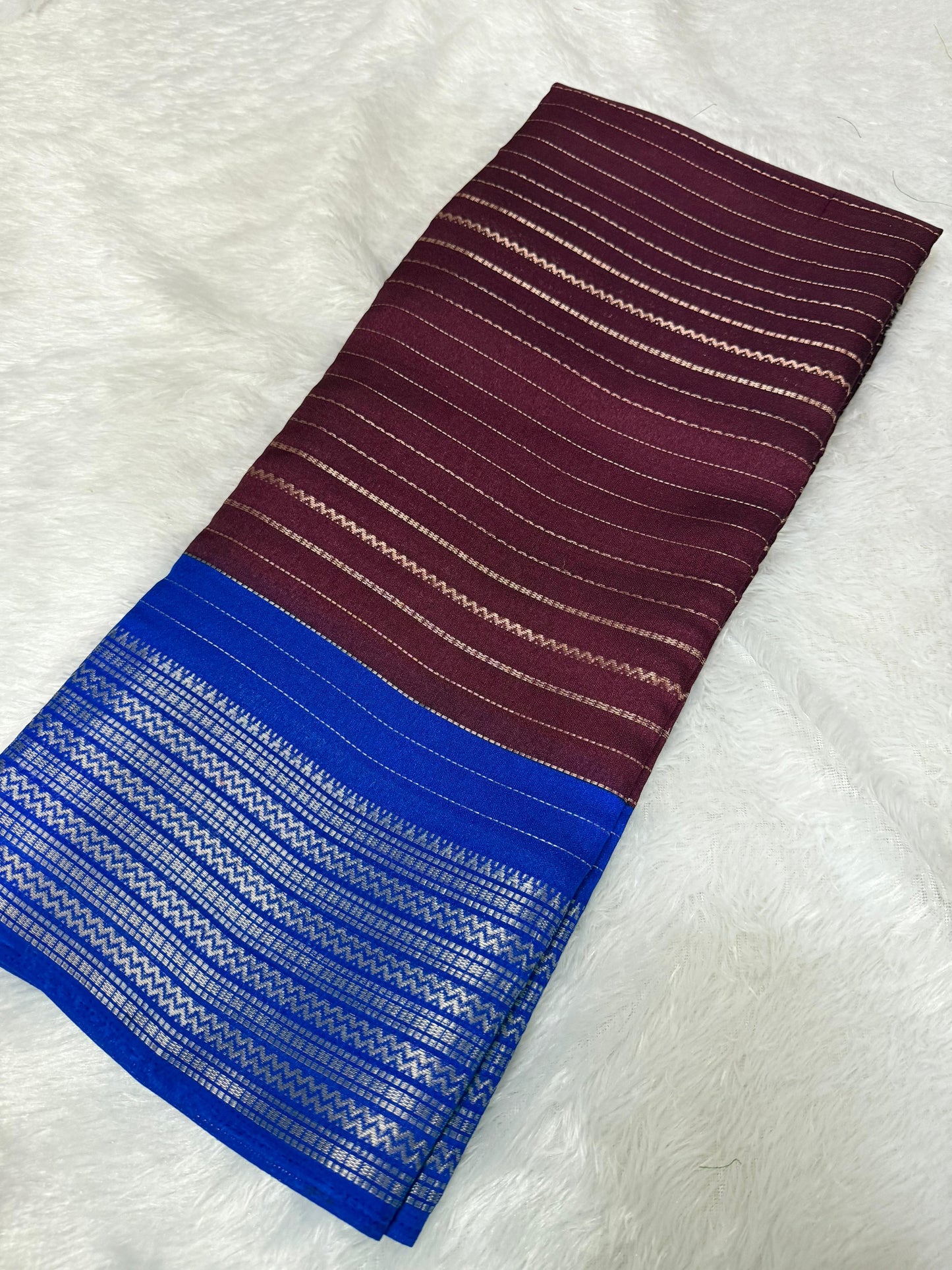 Mysore Crepe Silk Saree