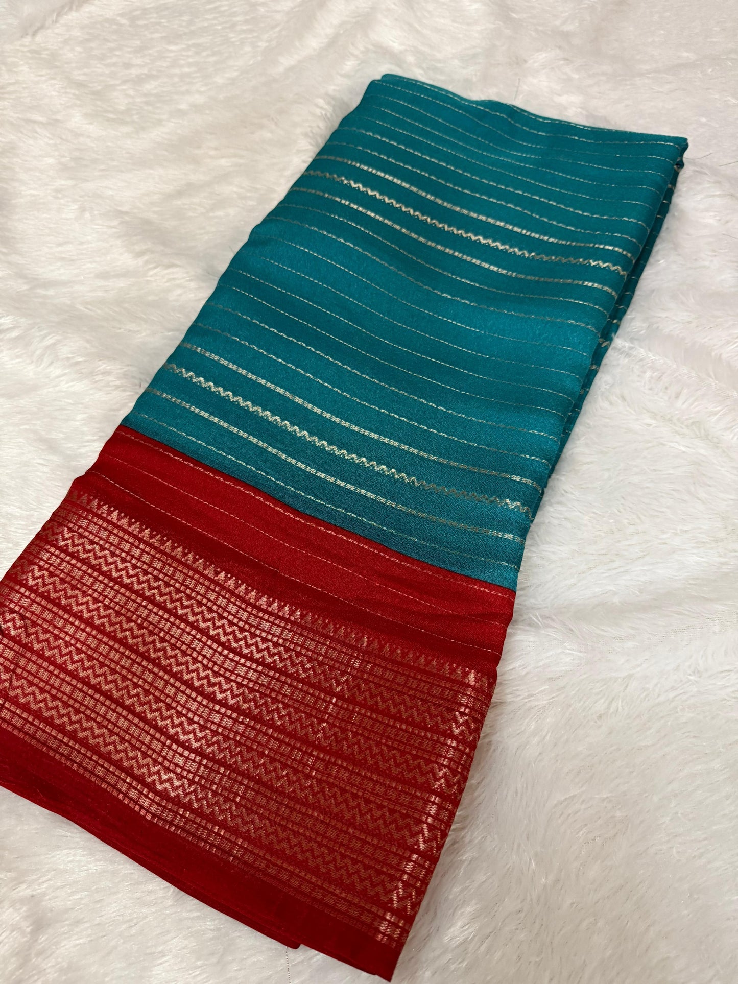 Mysore Crepe Silk Saree