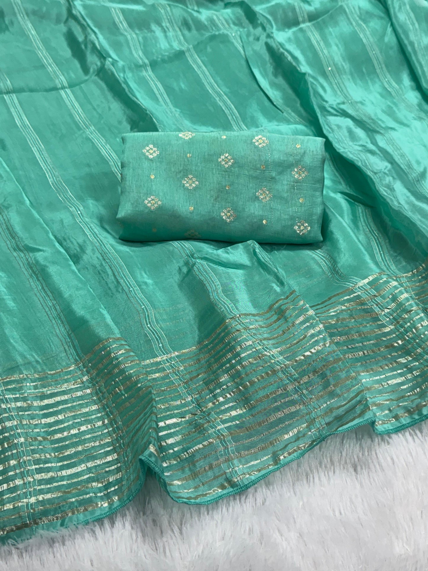 Viscose Crepe Saree