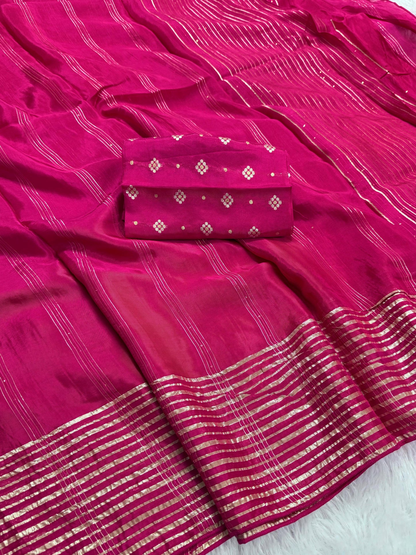 Viscose Crepe Saree