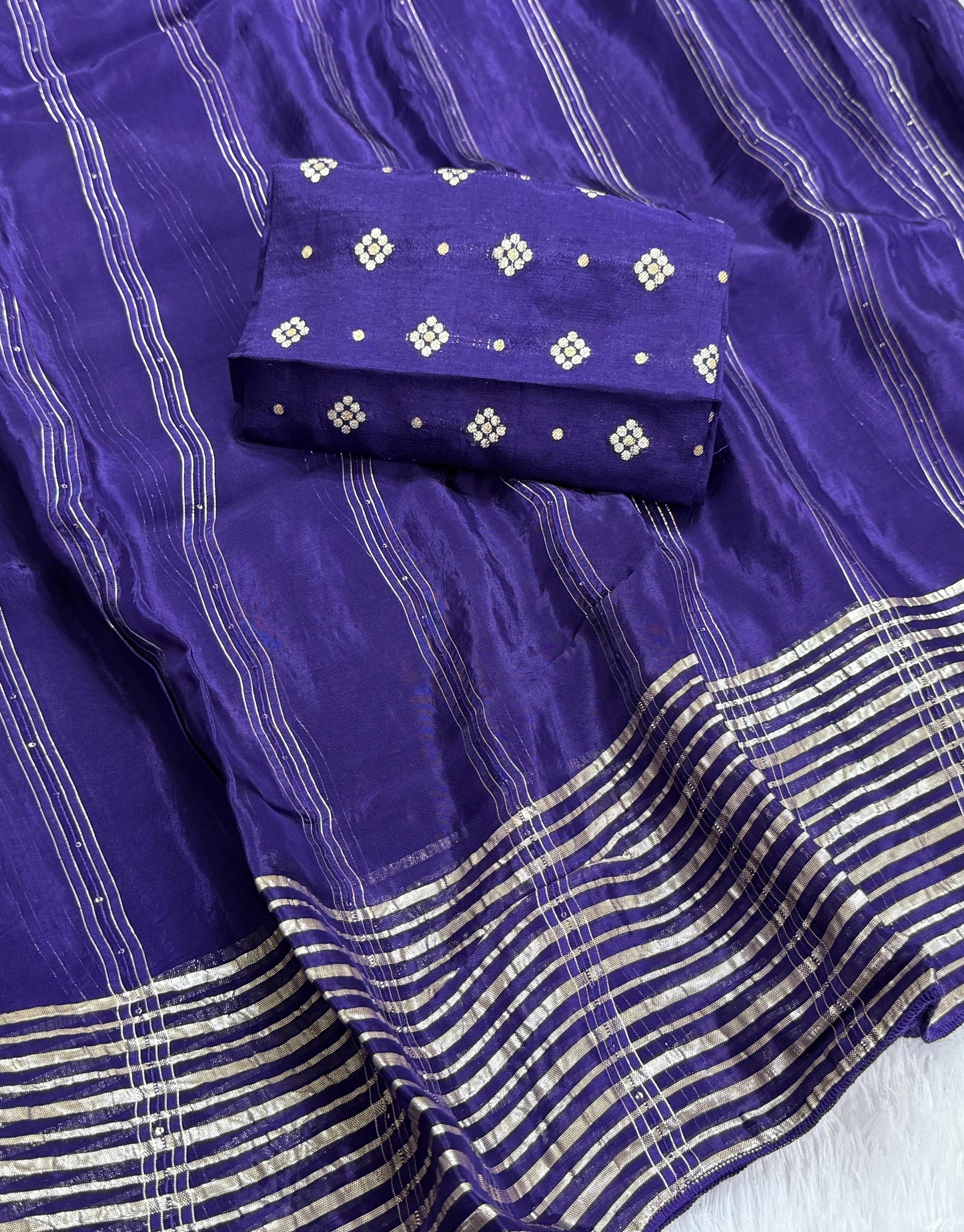 Viscose Crepe Saree