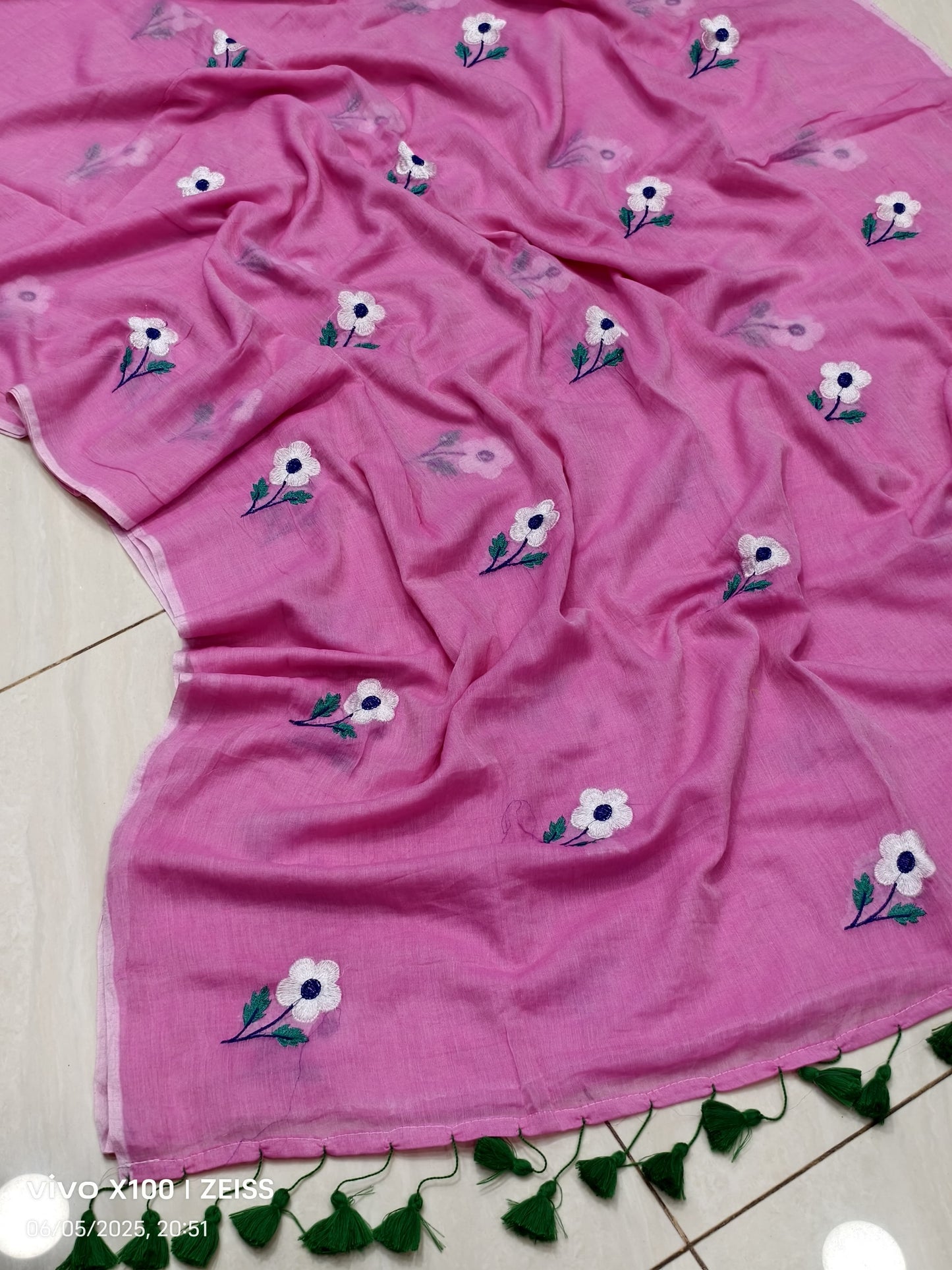 Mul Mul Cotton Saree