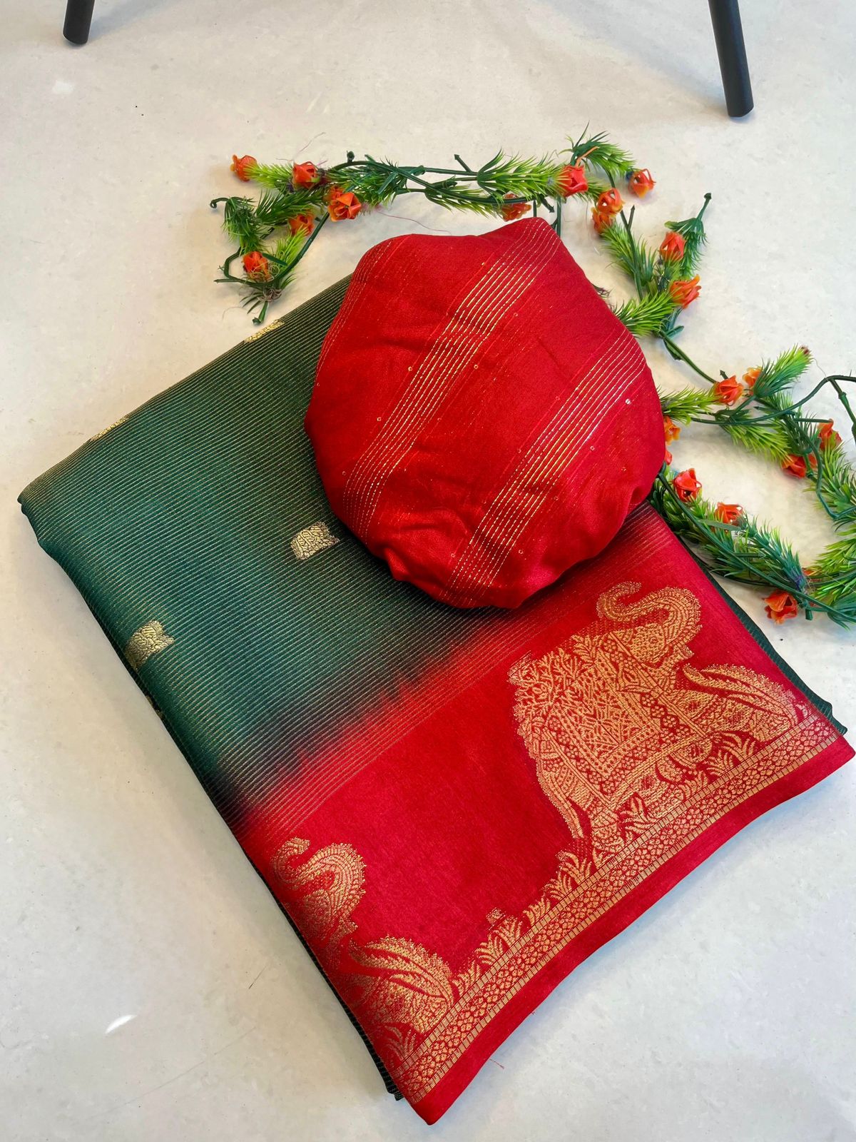 Kolam Silk Saree