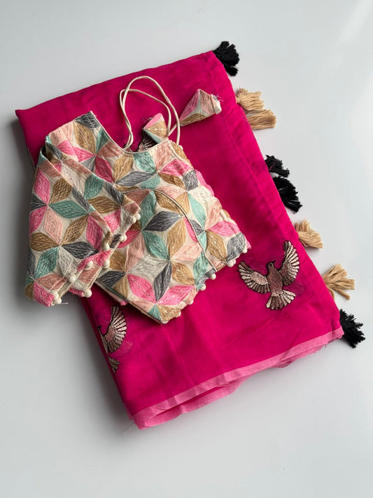 Chanderi Saree